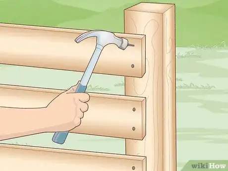 Image titled Erect a Fence Step 12