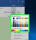 Add Backgrounds in Word