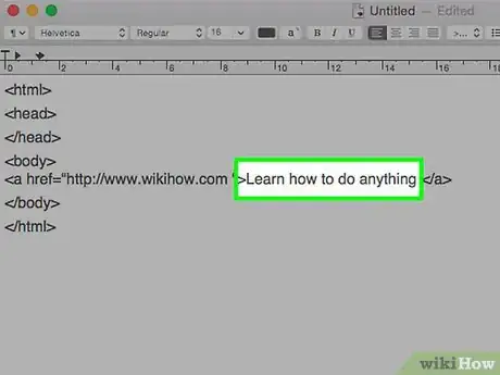 Image titled Add a Hyperlink with HTML Step 5