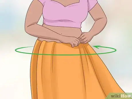 Image titled Wear a Wedding Saree Step 10
