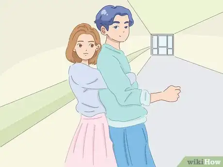 Image titled Be Flirty With Your Boyfriend at School Step 9