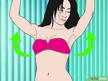 Image titled Use a Stand Up Tanning Bed Step 10