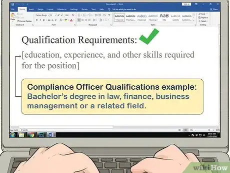 Image titled Create a Job Description Template Step 11