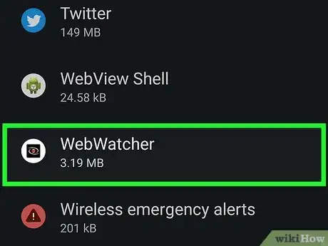Image titled Uninstall Webwatcher on Android Step 3
