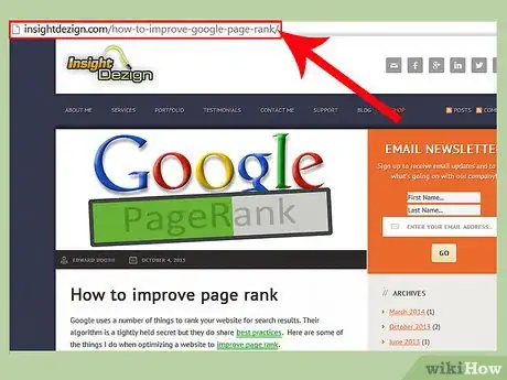 Image titled Improve Your Page Rank Step 1Bullet2