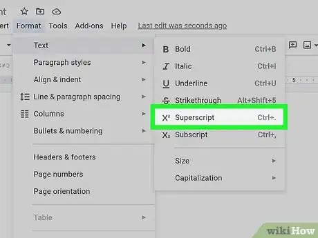 Image titled Type Exponents on Chromebook Step 11