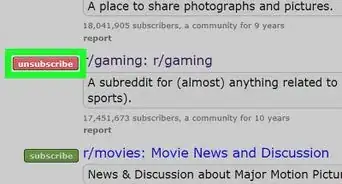 Unsubscribe from a Subreddit on PC or Mac