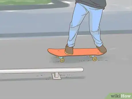 Image titled Frontside Boardslide Step 3