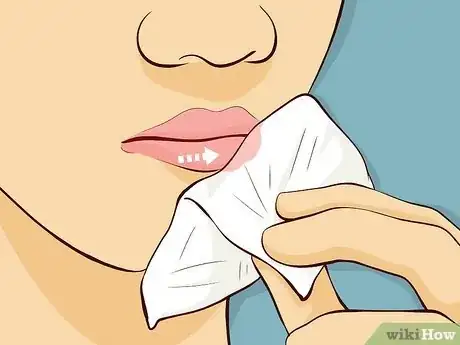 Image titled Get Red Lipstick Off Your Lips Step 6