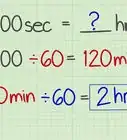 Convert Seconds to Minutes