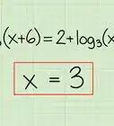 Solve Logarithms