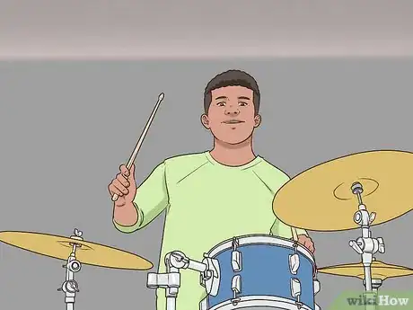 Image titled Become a Professional Drummer Step 1