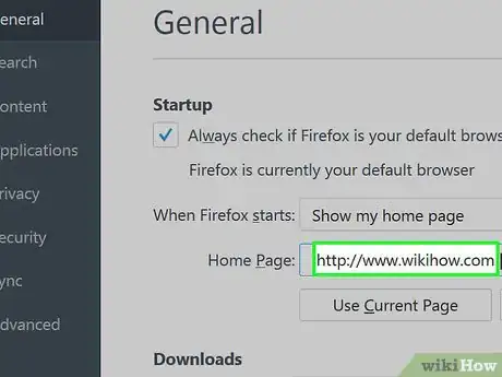 Image titled Set Up Multiple Home Pages in Firefox Step 5