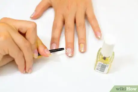 Image titled Do Metallic French Tips Step 11
