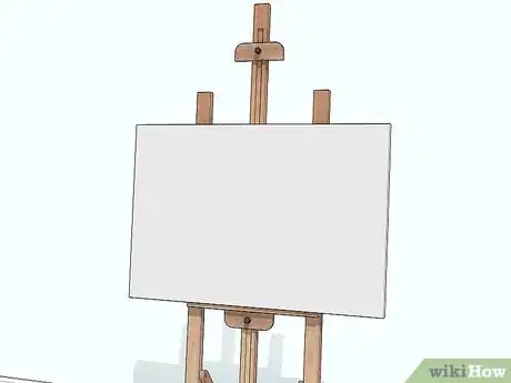 Image titled Put a Canvas on an Easel Step 2