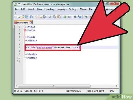 Image titled Create a Link With Simple HTML Programming Step 7