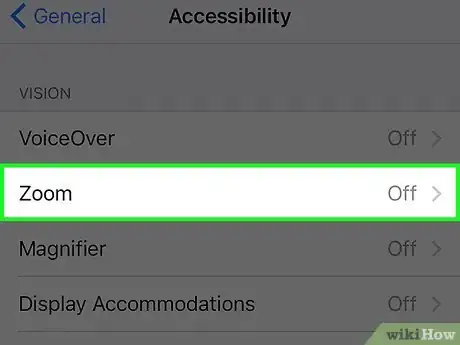 Image titled Show the Zoom Controller on an iPhone Step 4