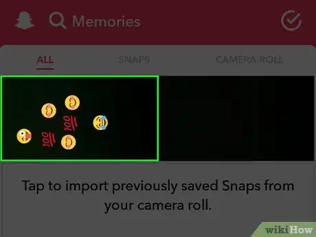Image titled Share Snaps on Snapchat Step 11