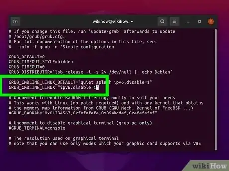 Image titled Disable Ipv6 on Linux Step 8