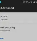 Change the Tab Settings on Firefox