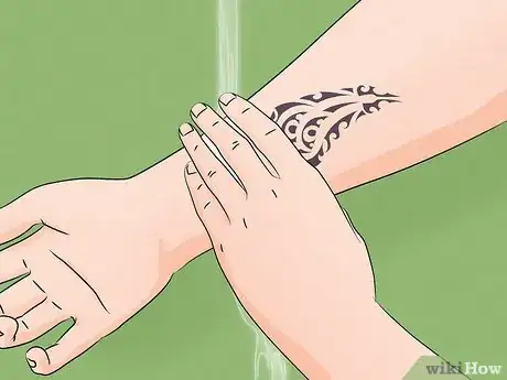 Image titled Care for a New Tattoo Step 4
