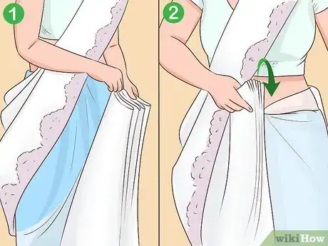 Image titled Wear a Wedding Saree Step 8