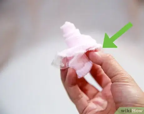 Image titled Make Flowers Out of Baby Socks Step 6