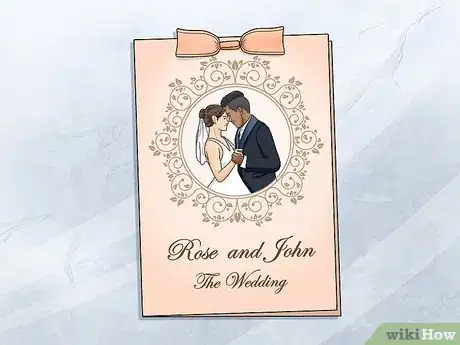 Image titled Make a Wedding Program Step 13