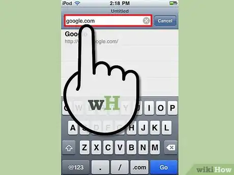 Image titled Get Internet on the iPod Touch Step 8