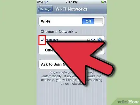 Image titled Get Internet on the iPod Touch Step 5