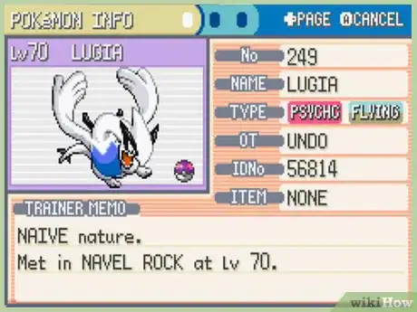 Image titled Get Lugia in Pokemon Fire Red Step 13