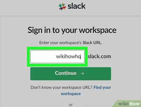 Image titled Log in to Slack on PC or Mac Step 2