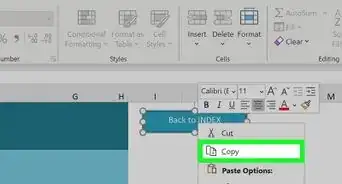 Create an Index in Excel