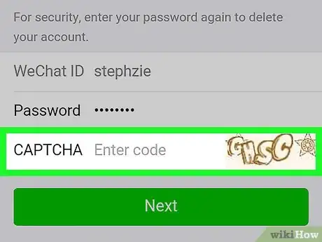 Image titled Delete a WeChat Account on Android Step 10