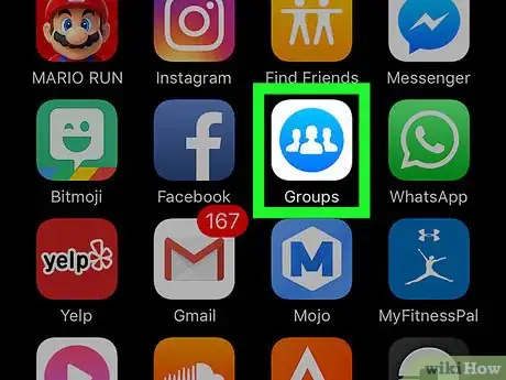 Image titled Organize Facebook Groups on iPhone or iPad Step 1