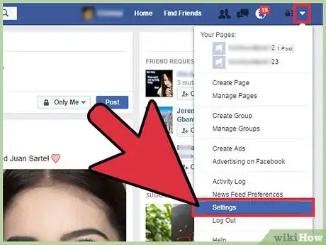 Image titled Unsubscribe from Zoosk on Facebook Step 2