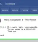 Search a Phone Number on Facebook
