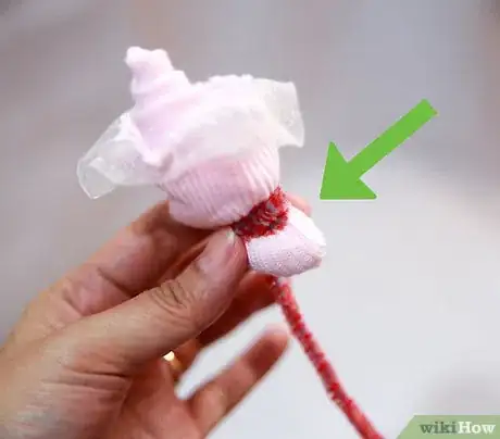 Image titled Make Flowers Out of Baby Socks Step 7