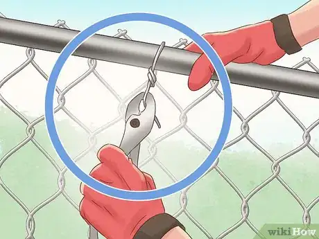 Image titled Repair a Chain Link Fence Step 3