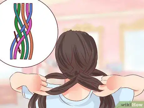 Image titled Do a Five Strand Braid Step 8