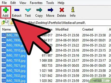 Image titled Use 7Zip to Create Self Extracting excutables Step 2