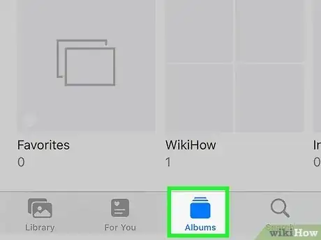 Image titled Make a Private Album on an iPhone Step 2