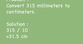 Convert cm to mm