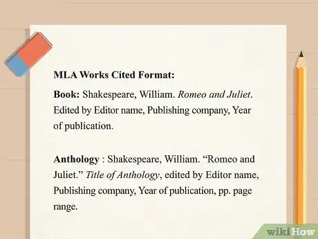 Image titled Cite Romeo and Juliet in MLA Step 1