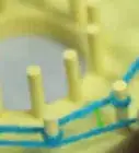 Purl Stitch on a Round Knitting Loom
