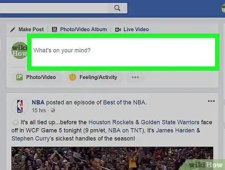 Image titled Make Music Notes on Facebook Step 8