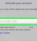 Create a Viber Account on Android