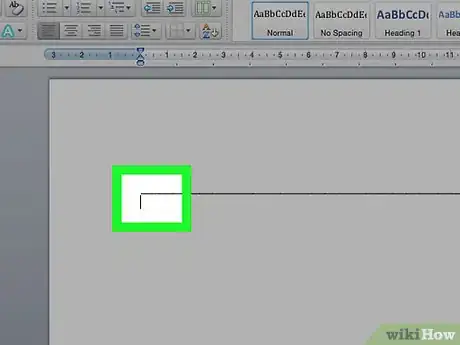 Image titled Get Rid of a Horizontal Line in Microsoft Word Step 2