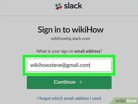 Image titled Log in to Slack on PC or Mac Step 4