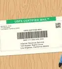 Write a Letter to the IRS